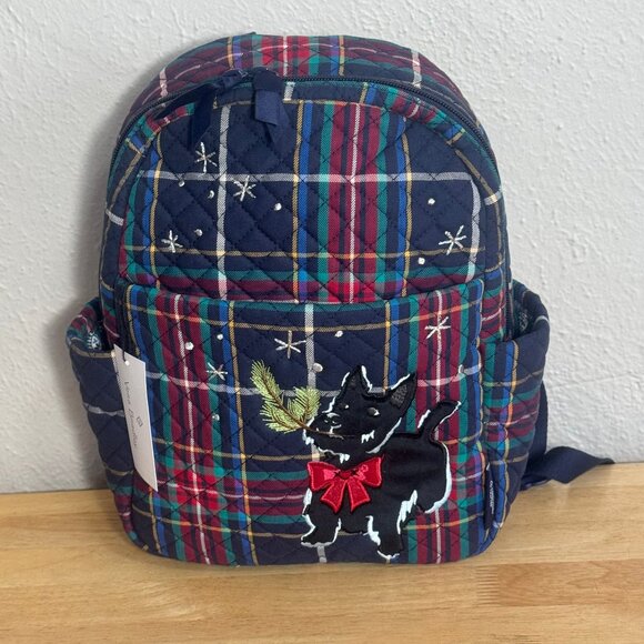 Vera Bradley Small Backpack Scottie Dog NWT - Picture 1 of 11